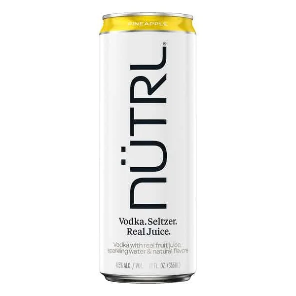 Nutrl Pineapple Seltzer 700ml Can