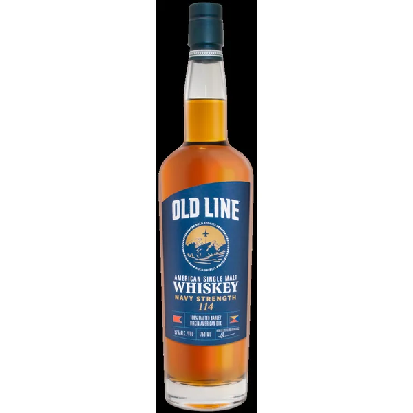 Old Line American Whiskey Single Malt Navy Strength 750ml