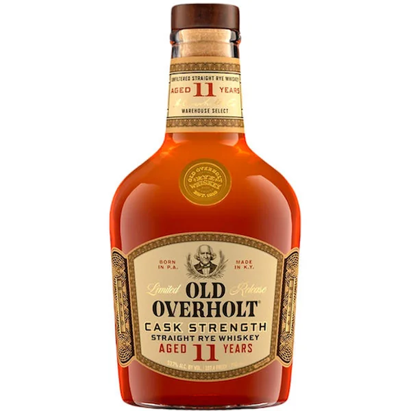 Old Overholt Rye Whiskey Cask Strength 11 Year Limited Release 750ml