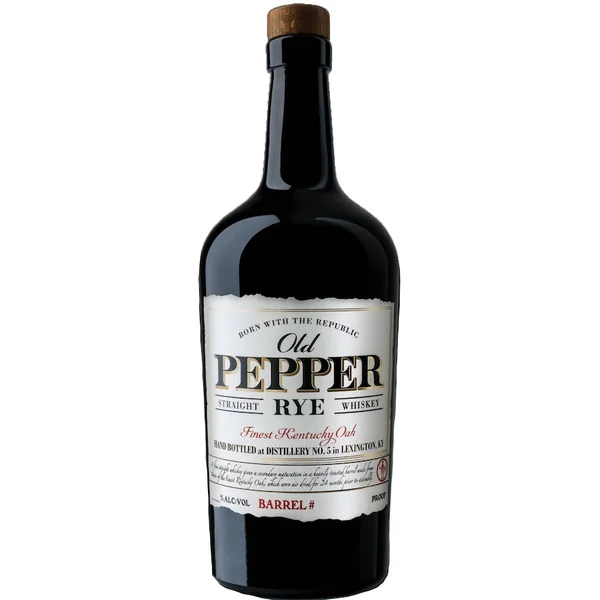 Old Pepper Rye Whiskey Finest Kentucky Oak 750ml