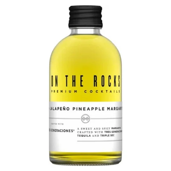 On The Rocks Jalapeno Pineapple Margarita 200ml
