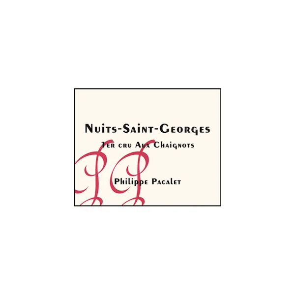 Philippe Pacalet Nuits St Georges Premier Cru aux Chaignots 2017 750ml