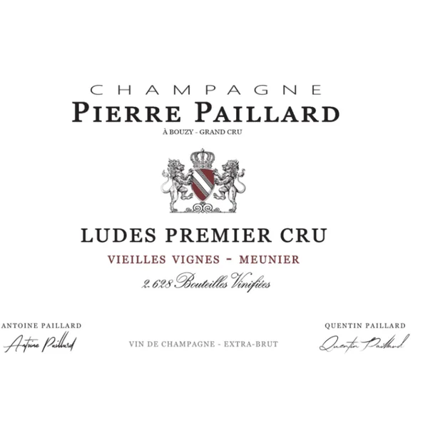 Pierre Paillard Champagne Blanc de Noirs Extra Brut "Ludes 1er Cru" 2019 750ml