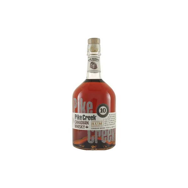 Pike Creek Canadian Whisky 10 Year Finished In Rum Barrels 750ml