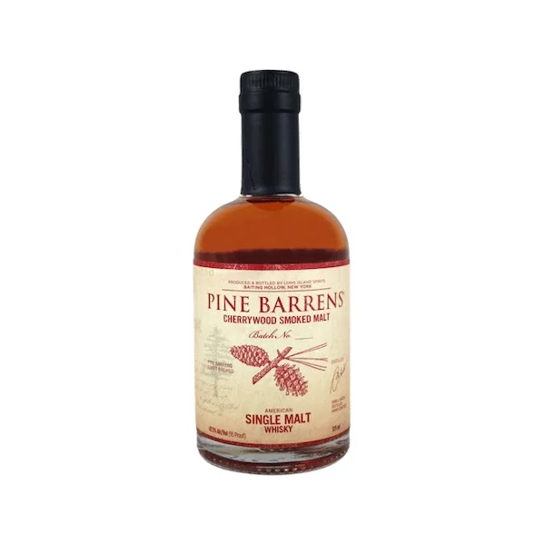 Pine Barrens Whisky Single Malt Cherrywood Smoked 375ml