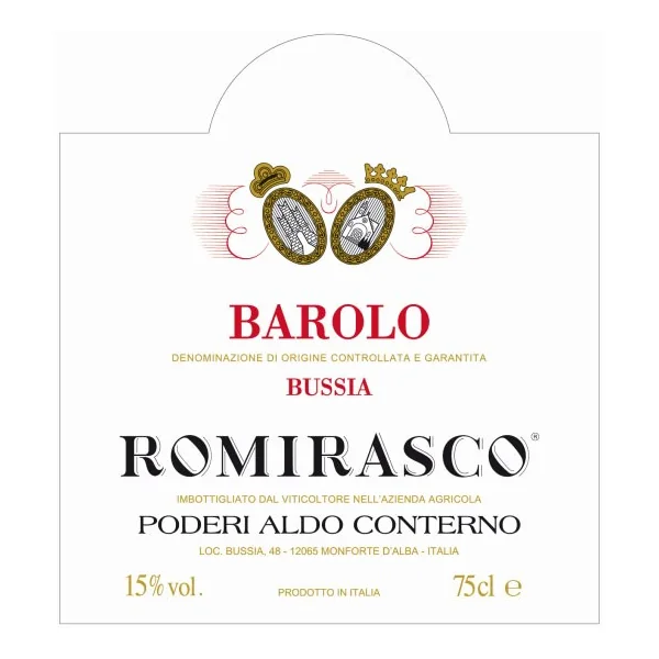 Poderi Aldo Conterno Barolo Bussia Romirasco 2015 750ml
