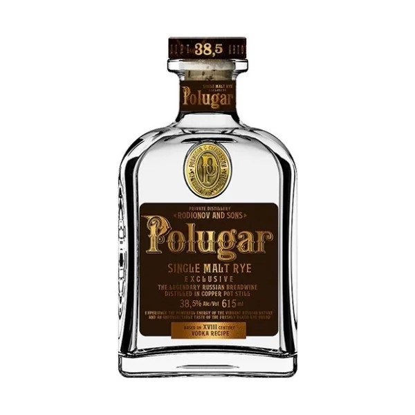 Polugar Vodka Single Malt Rye 750ml