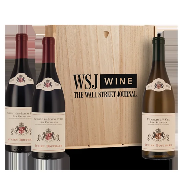 Premier Cru Burgundy Trio in Wood Gift Box