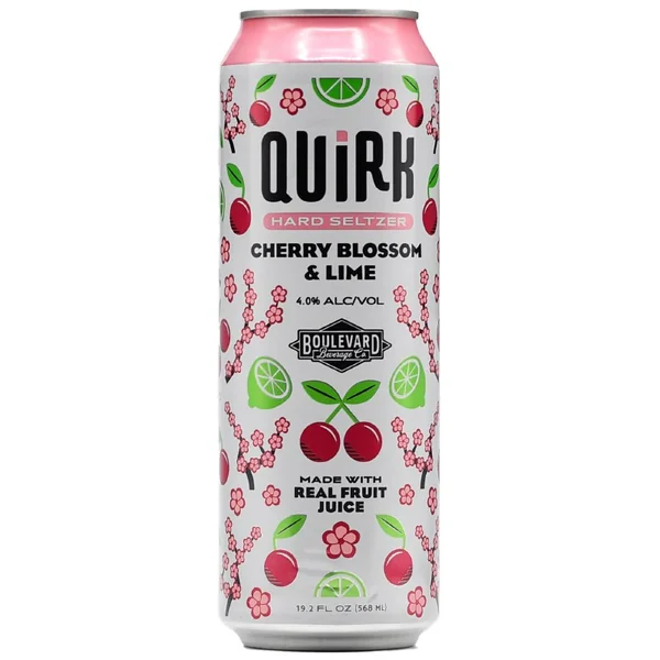 Quirk Cherry Lime Hard Seltzer 19.2oz Can