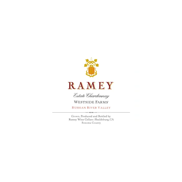 Ramey Chardonnay Westside Farms Vineyard 2022 750ml
