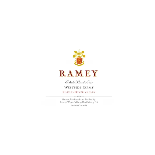 Ramey Pinot Noir Westside Farms Vineyard 2022 750ml