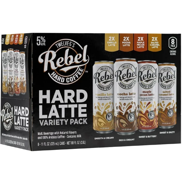 Rebel Hard Latte Variety Pack