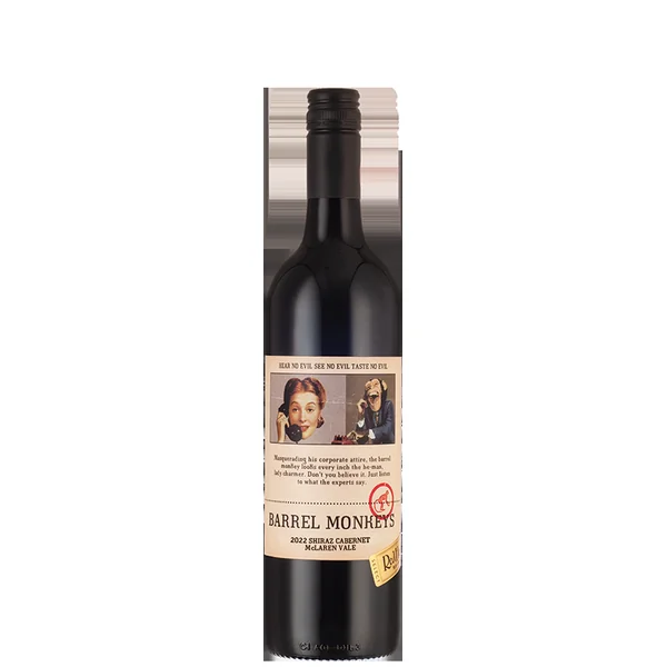 RedHeads Barrel Monkeys Shiraz Cabernet 2022