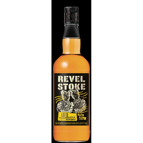 Revel Stoke Whisky Lei'd Roasted Pineapple Flavored 1.0Ltr