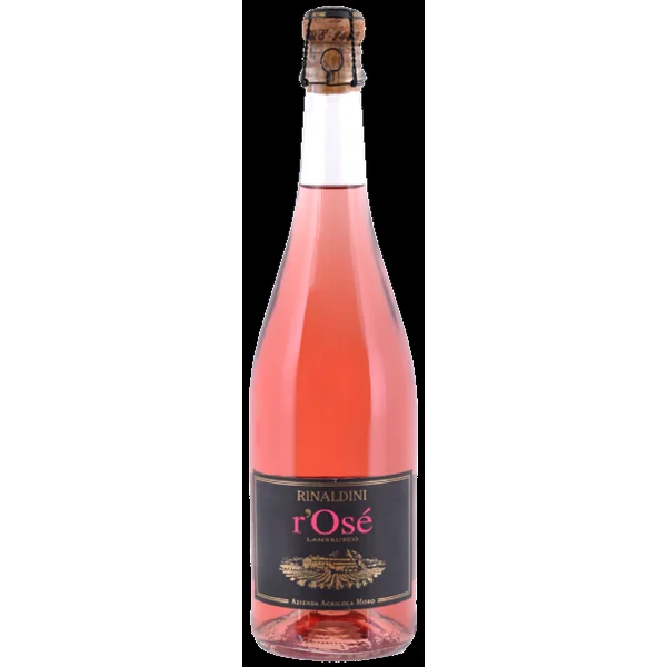 Rinaldini Lambrusco del Emilia Rosata 'r'Ose' IGT NV 750ml