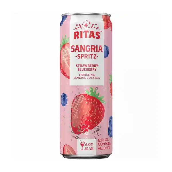 Ritas Sangria Spritz STRAWBERRY single (16oz can)