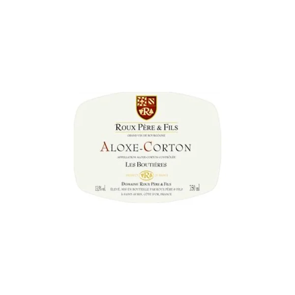 Roux Pere & Fils Aloxe Corton Les Boutieres Blanc 2021 750ml