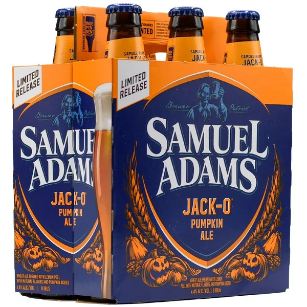 Samuel Adams Jack O Pumpkin Ale 6pk 12oz Btl