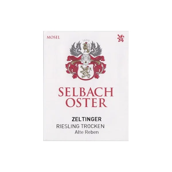 Selbach-Oster Zeltinger Riesling Trocken Alte Reben 2023 750ml