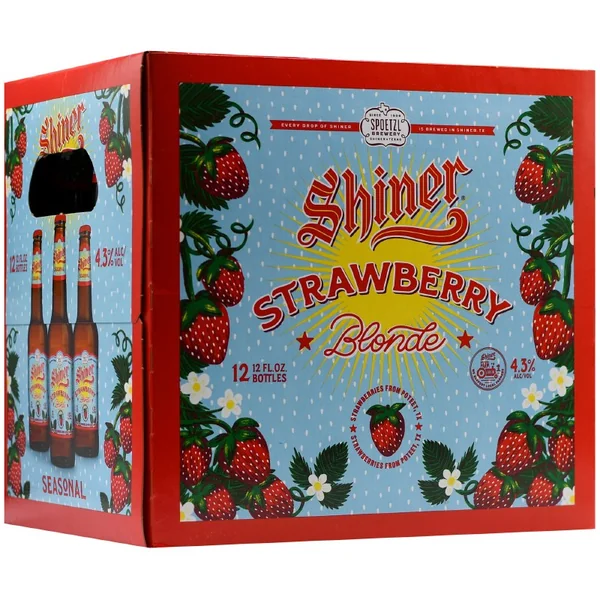 Shiner Strawberry Blonde 12pk 12oz Btl