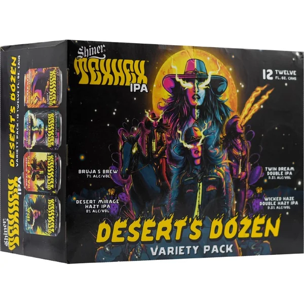 Shiner Tex Hex Deserts Dozen IPA Variety Pack 12pk 12oz Can