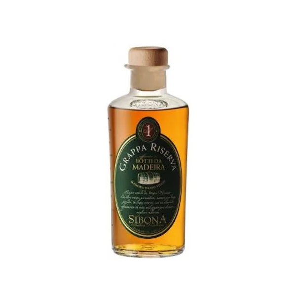 Sibona Grappa Riserva In Botti da Madeira 1.0Ltr