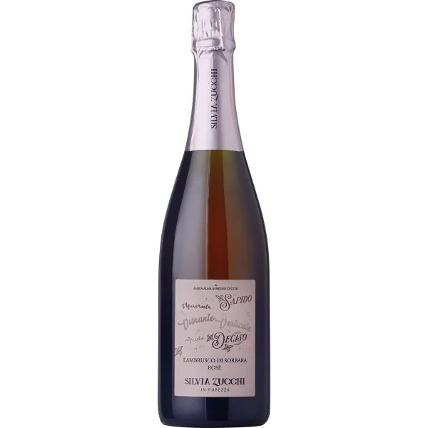 Silvia Zucchi Lambrusco di Sorbara Rose 2024 750ml