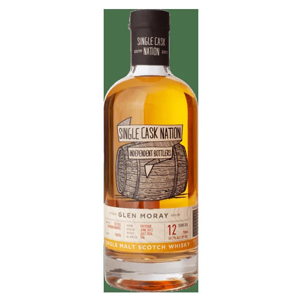 Single Cask Nation Glen Moray - 12 Year "First Fill Bourbon Cask 180754" 750ml