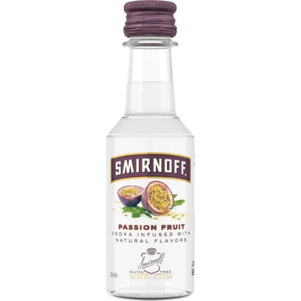 SMIRNOFF PASSION FRUIT FLAVORED VODKA 50ML