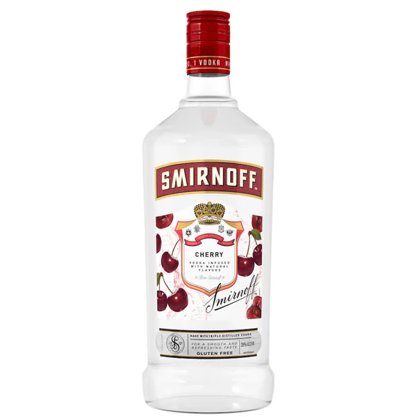 Smirnoff Vodka Cherry 60@ 1.75Ltr