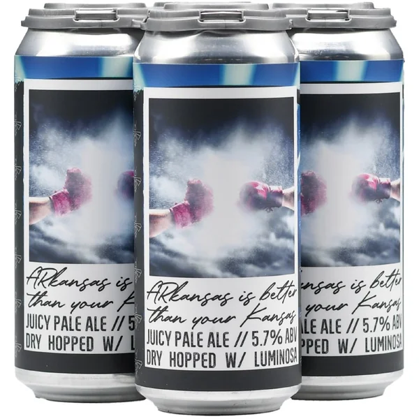Social Project Arkansas is Better Than Your Kansas Juicy Pale Ale 4pk 16oz Can