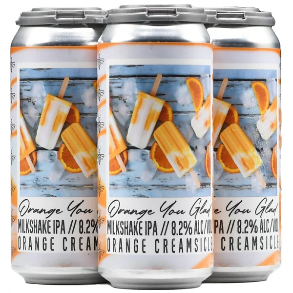 Social Project Orange You Glad Imperial Milkshake IPA 4pk 16oz Can