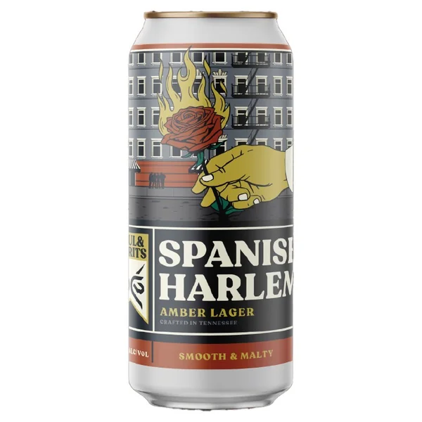 Soul and Spirits Spanish Harlem Amber Lager 16oz Can