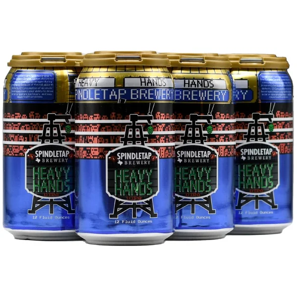 Spindletap Heavy Hands Double IPA 6pk 12oz Can