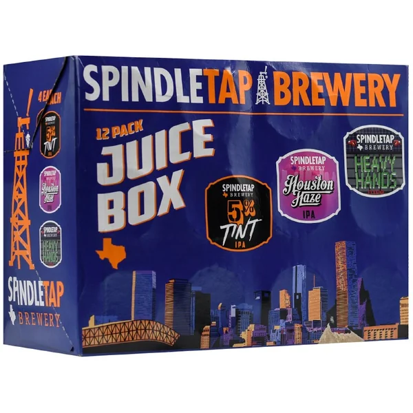 Spindletap Juice Box IPA Variety Pack 12pk 12oz Can