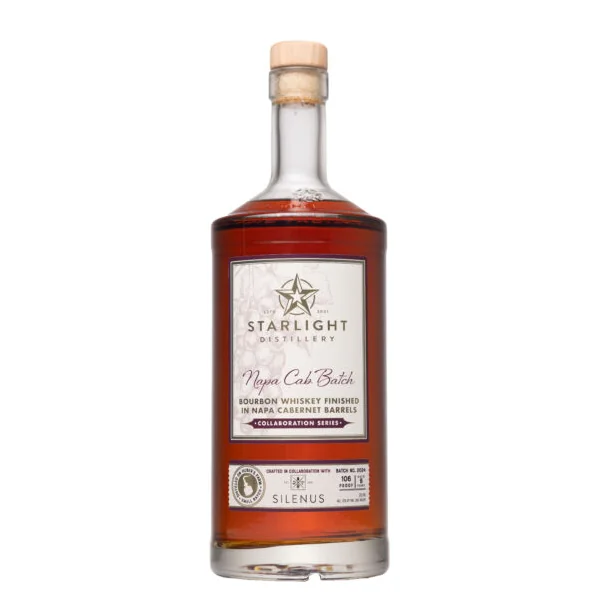 Starlight Distillery Bourbon Whiskey Napa Cab-Finished Barrel 750ml