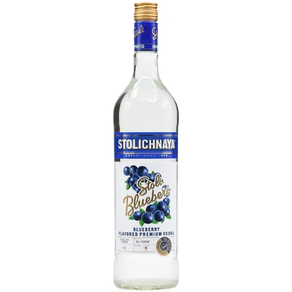 Stoli Blueberi Vodka 1L
