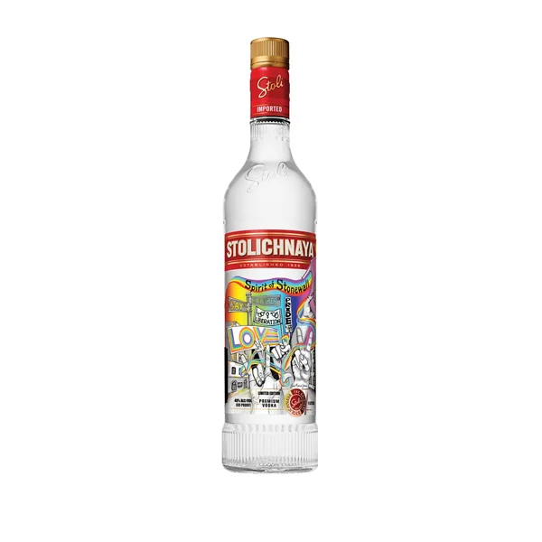 STOLICHNAYA 80 PROOF VODKA 750ML