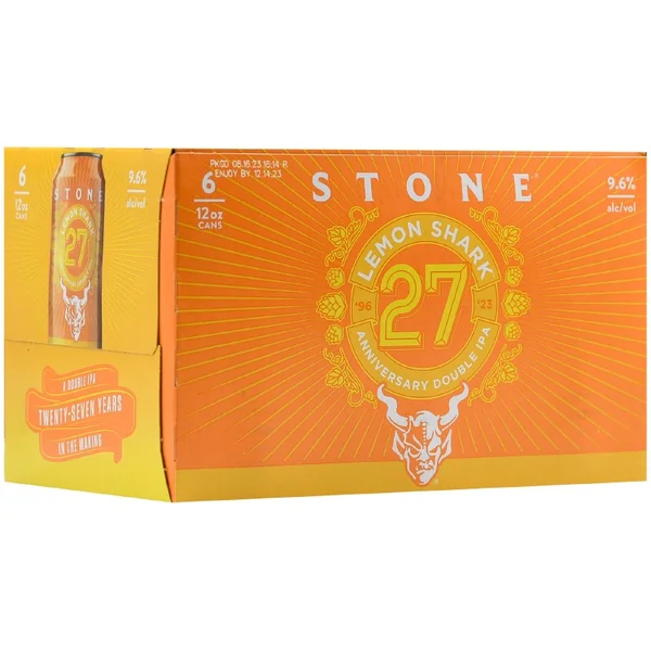 Stone Brewing 27th Anniversary Celebration Double IPA 6pk 12oz Can