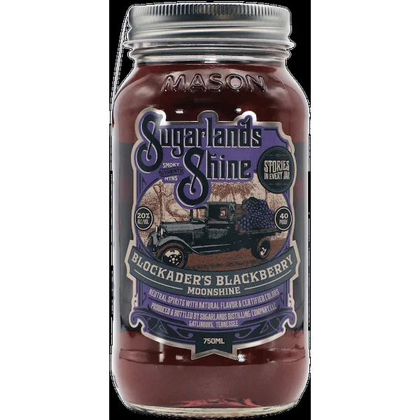 Sugarlands Distilling Company Sugarlands Shine Moonshine Blockader's Blackberry 750ml