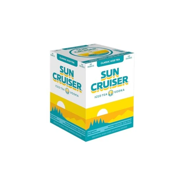 Sun Cruiser Classic Iced Tea & Vodka 4pk NV 355ml