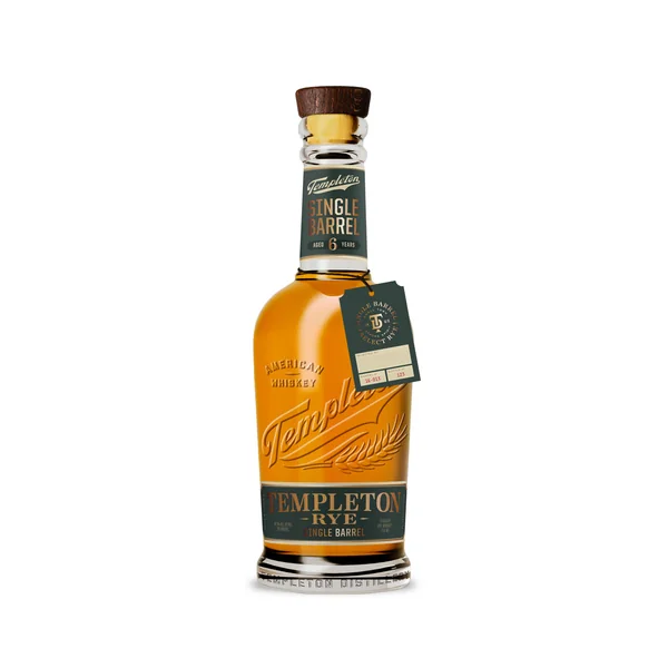 Templeton Rye Whiskey 6 Year Single Barrel 750ml