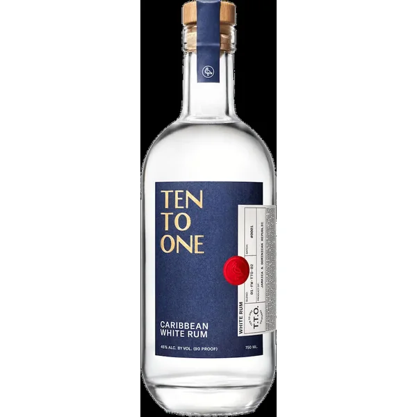 Ten To One Rum White 750ml