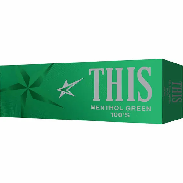 THIS MENTHOL 100S CIGARETTES CARTON