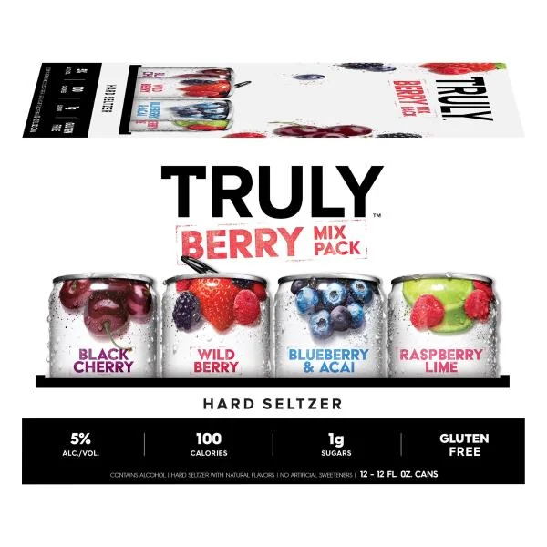 Truly Hard Seltzer – Berry Mixed Pack