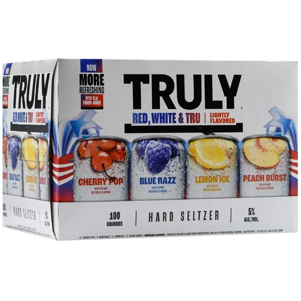 Truly Red White and Tru 12pk 12oz Can