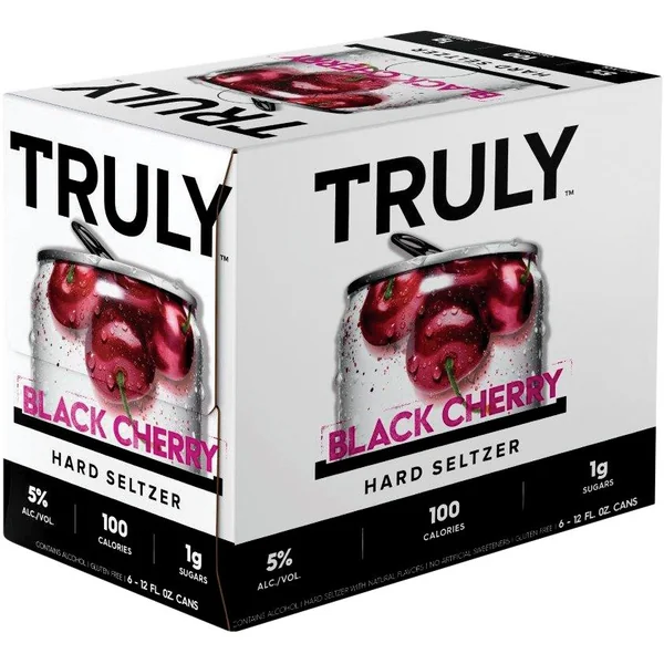 Truly Seltzer Black Cherry 6pk 12oz Cans