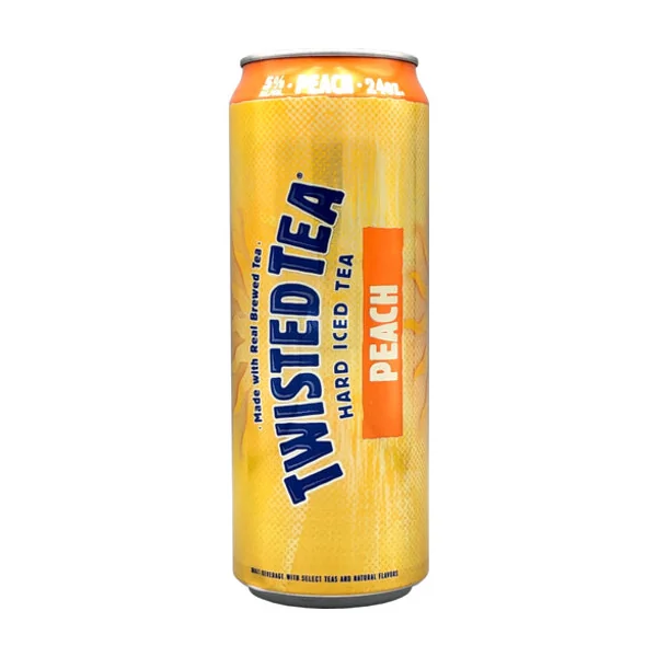 TWISTED TEA PEACH 24OZ SINGLE CAN