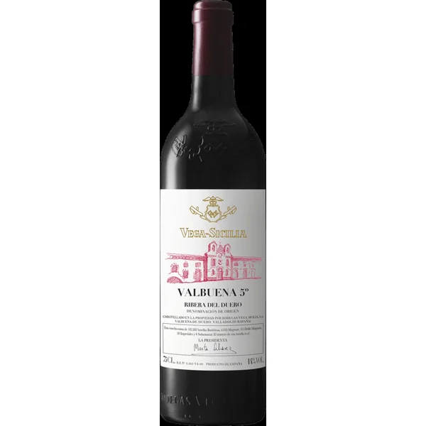 Vega Sicilia Ribera del Duero Valbuena 5° 2008 750ml