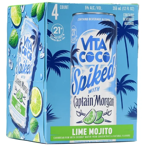 Vita Coco Lime Mojito 4pk 12oz Can